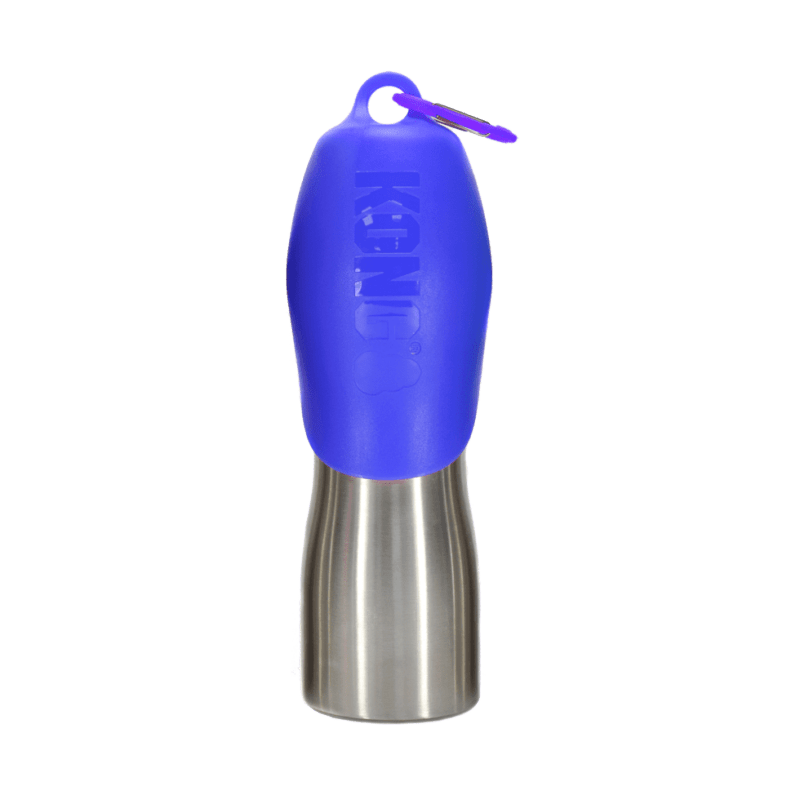 KONG H2O 740 ml rvs waterfles blauw