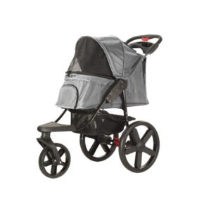 Topmast Hondenbuggy Comfort All Terrain - 3 Wielen - Antraciet