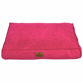 Topmast Hondenkussen - Velours Soft Serie - Fuchsia - Maat XL - 116 x 84 x 21 cm