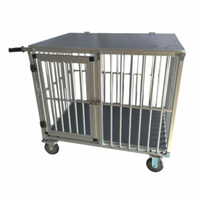 Topmast Showtrolley Expose L - Voor 1 Hond - Aluminium - Met Wielen - 100 cm