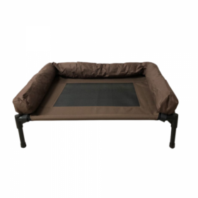 Topmast Hondenstretcher Lounge L - Bruin met Bumperrand - 92 x 71 cm