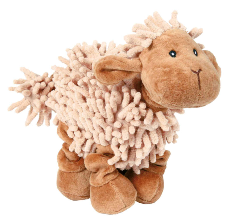 Trixie pluche schaap met geluid en elastische benen 21 CM 3 ST